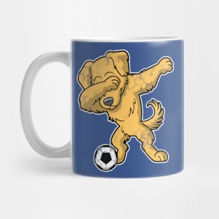 Soccer Golden Retriever Dance Mug